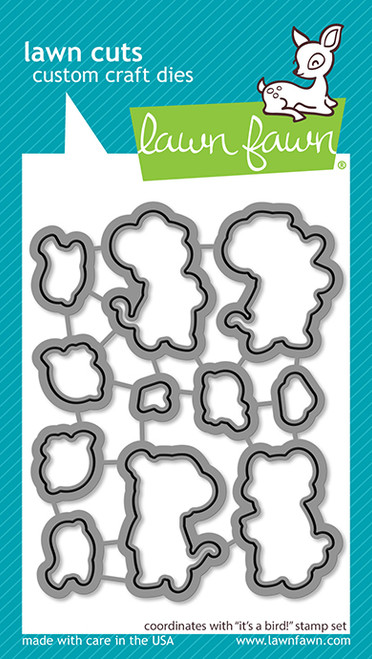 Lawn Fawn Dies it's a bird! lawn cuts LF3669