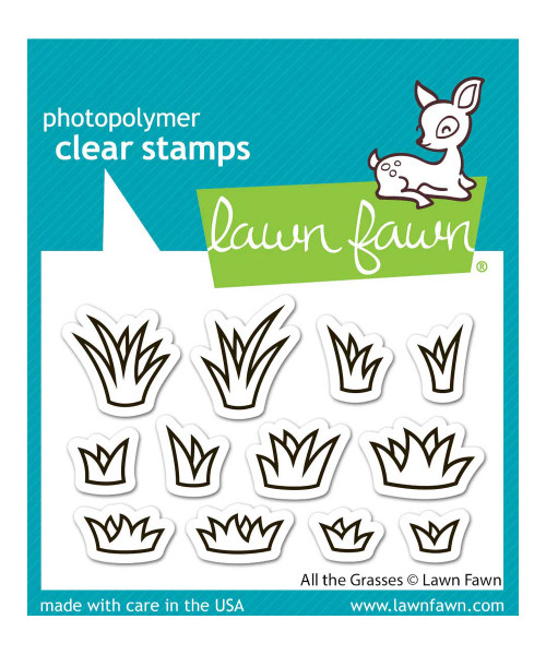 Lawn Fawn Stamps all the grasses LF4037