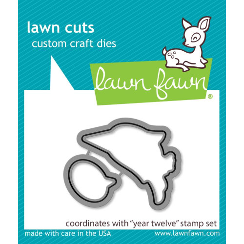 Lawn Cuts Custom Craft Die Year Twelve LF2789