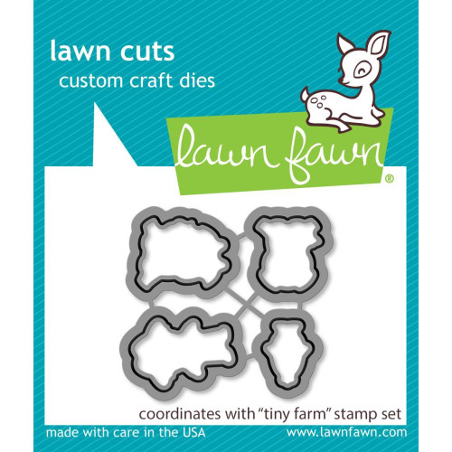 Lawn Cuts Custom Craft Die Tiny Farm LF2773