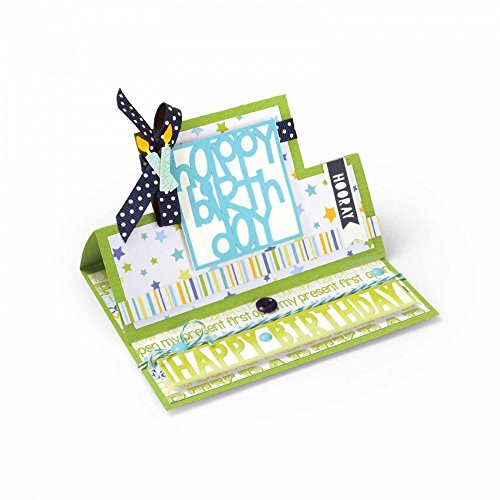 Sizzix Framelits Die Set - 661567 Square Card Stand-Ups by Stephanie Barnard
