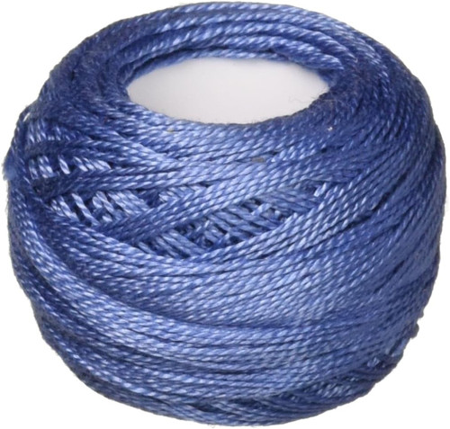 DMC 116 8-322 Pearl Cotton Thread Balls, Dark Baby Blue, Size 8