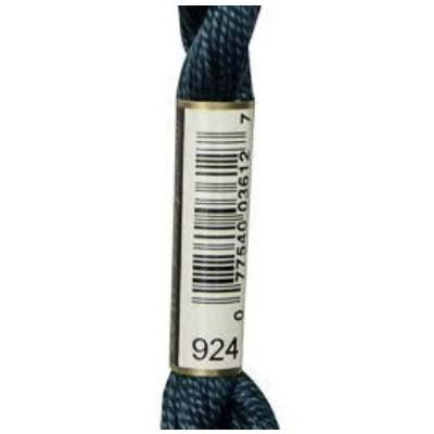 DMC 115 5-924 Pearl Cotton Thread, Very Dark Grey Green, Size 5