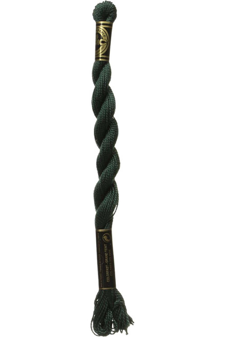 DMC 115 5-500 Pearl Cotton Thread - Very Dark Blue Green - Size 5