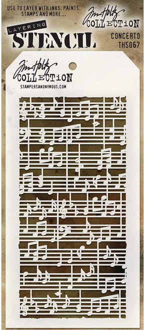 Tim Holtz Layered Stencils - Concerto