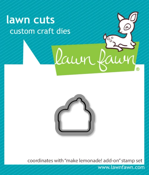 Lawn Fawn dies make lemonade! add-on lawn cuts