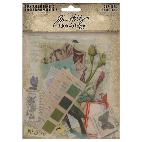 Tim Holtz Idea-ology Transparent Things 2