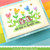 Lawn Fawn stencils heart garden stencil LF3322 Lawn Fawn Stencils LF3322