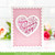 Lawn Fawn Dies stitched happy heart  LF3316 Lawn Fawn Dies LF3316