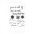Sizzix Clear Stamps - 661548 Seasonal Calligraphy by Sharyn Sowell