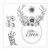 Sizzix Framelits Die Set 5PK w/Stamps - 661132 Sweet Deer by Jen Long