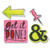 Sizzix Framelits Die Set 9PK w/Stamps - 661255 Get it Done by Katelyn Lizardi