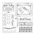 Sizzix Framelits Die Set w/Stamps - 661256 Make Today Count by Katelyn Lizardi