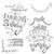 Sizzix Framelits Die Set 5PK w/Stamps - 661862 Wish Big by Lindsey Serata