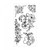 Sizzix Clear Stamps - 661889 Floral Embellishments