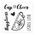 Sizzix Framelits Die Set w/Stamps - 662910 But First Coffee by Katelyn Lizardi
