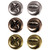 Tim Holtz Idea-Ology Metal Screw-Top Paper Fasteners .25"