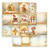 Stamperia 8" Paper Pad - Whispering Woods