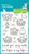Lawn Fawn I Like Cute Moths Craft Bundle - Stamps LF4192 + MCB Secure Storage Pocket