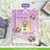 Lawn Fawn I Like Cute Moths Craft Bundle - Coloring Stencils LF4194 + MCB Secure Storage Pocket