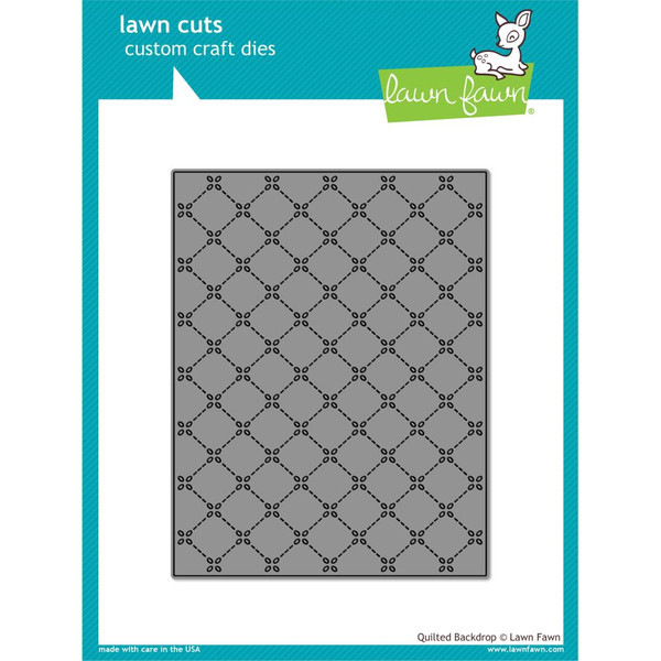 Lawn Cuts Custom Craft Die LF1625 Quilted Backdrop