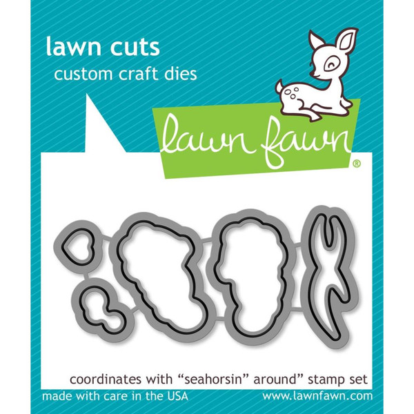 Lawn Fawn Lawn Cuts - Seahorsin' Around Dies LF1968