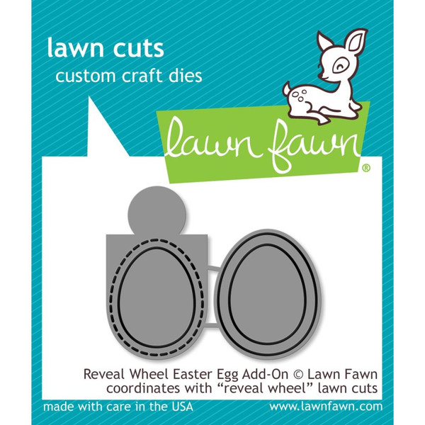 Lawn Fawn Lawn Cuts - Reveal Wheel Easter Egg Add-On Dies LF1911