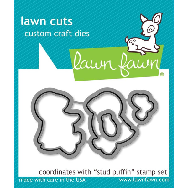 Lawn Cuts Custom Craft Die - LF2170 Stud Puffin