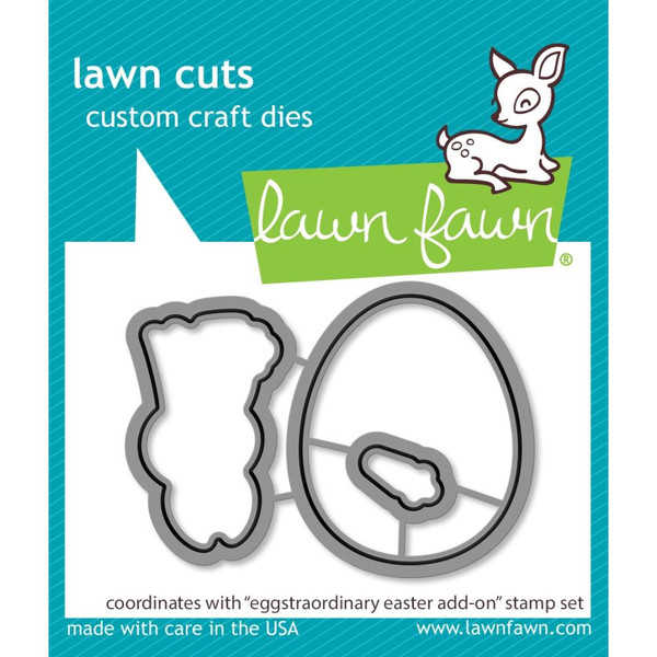 Eggstraordinary Easter Add-On Lawn Fawn dies LF3080