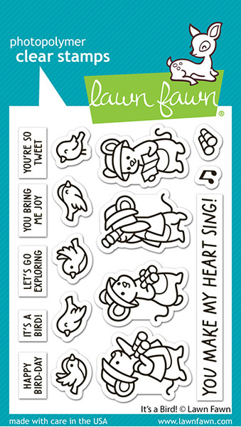 Lawn Fawn Stamps it's a bird! LF3668