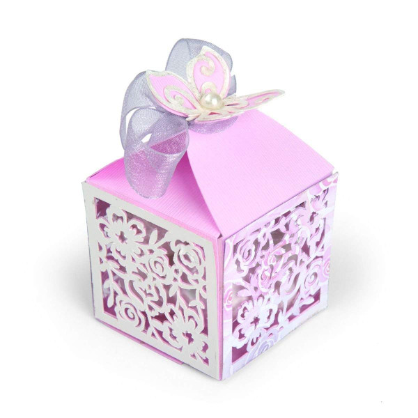 Sizzix DTutera Thinlits Die Favor Box Butterfly