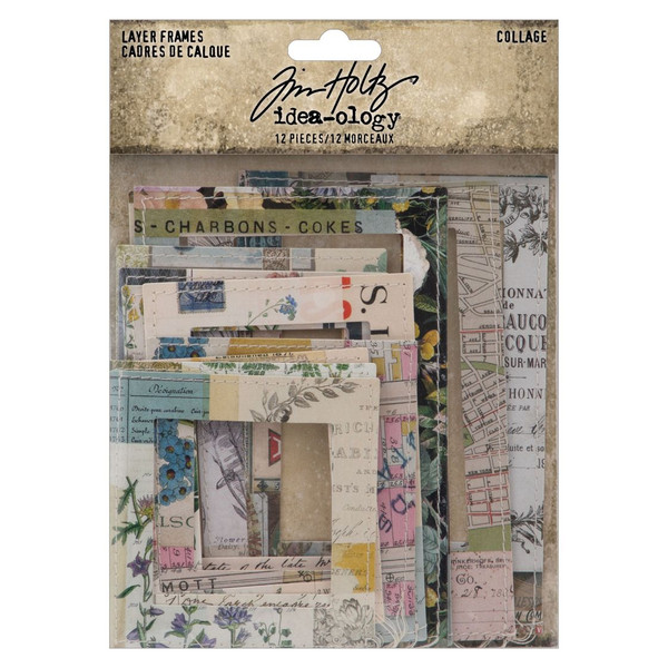 Tim Holtz Idea-ology Layer Frames Collage
