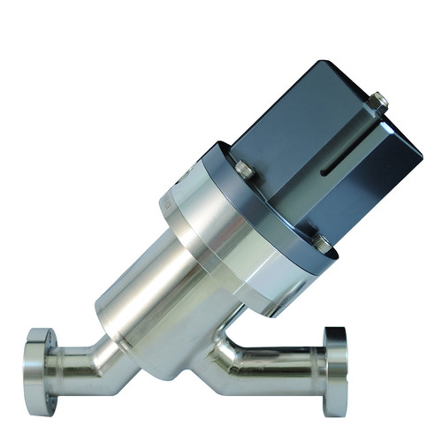 Pneumatic inline valve, CF4.50 Flange, Ultra High Vacuum Pneumatic inline valve, CF4.50 Flange, Ultra High Vacuum