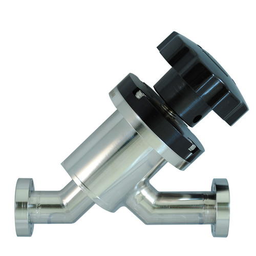 Manual inline valve, CF2.12 Flange, Ultra High Vacuum Manual inline valve, CF2.12 Flange, Ultra High Vacuum