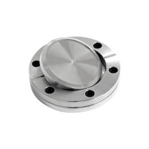 CF Blank Flange, Rotatable, Tapped