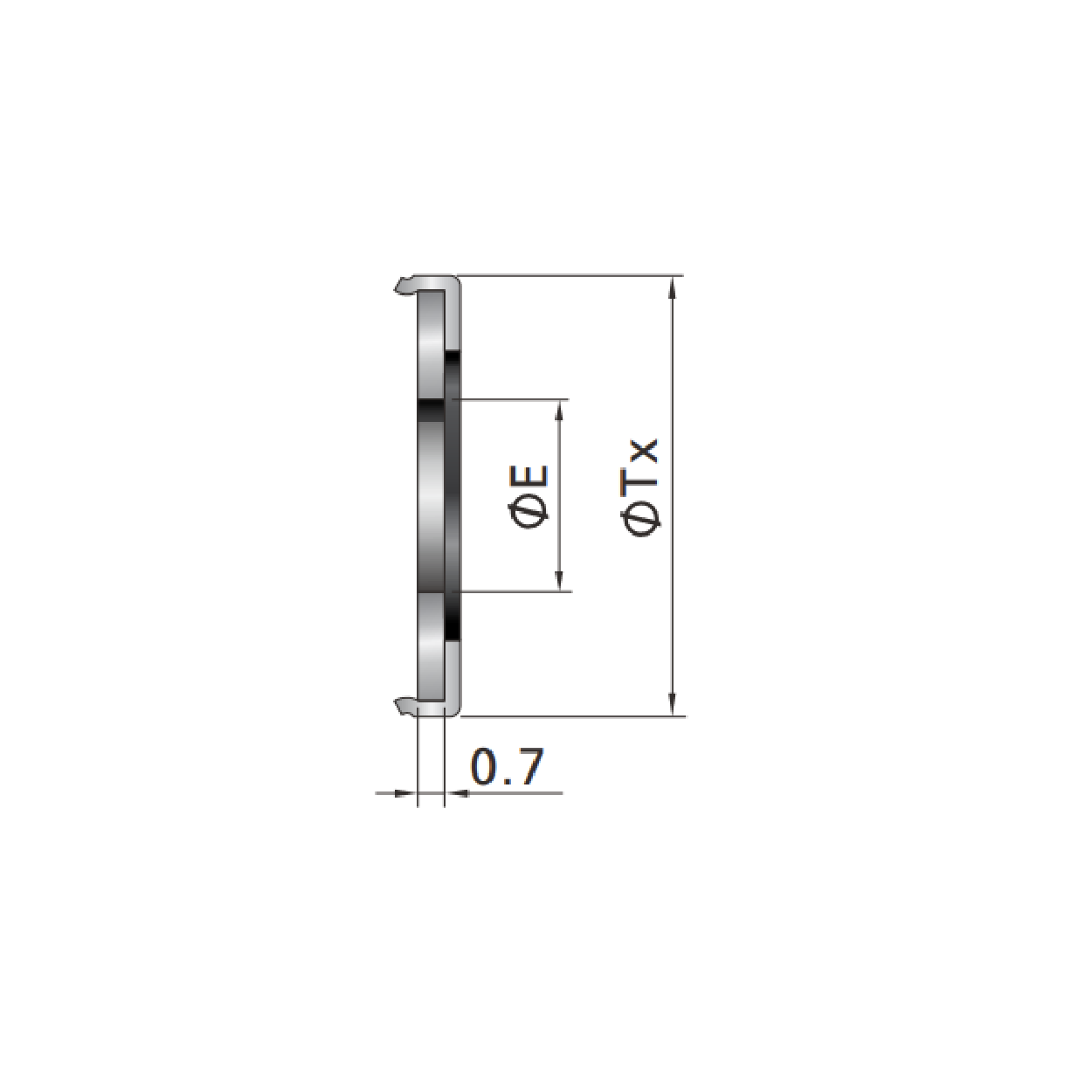 Gasket Retainer Assembly - Drawing