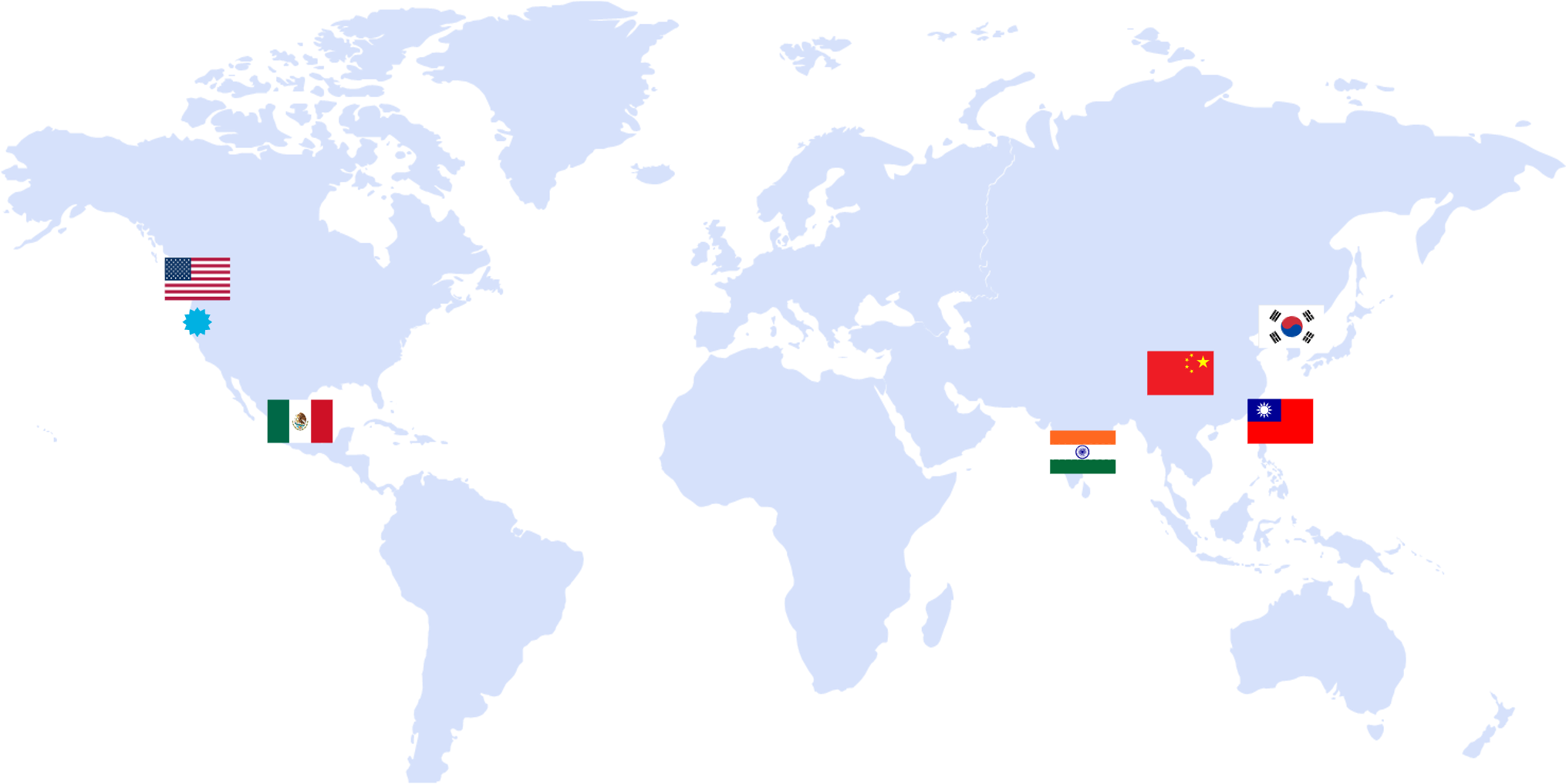 VPC Location Map