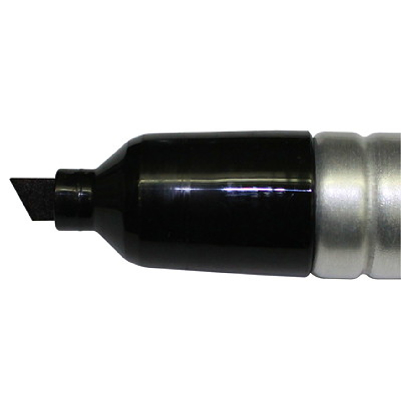 Sharpie 44001 Magnum Black Chisel Tip Permanent Marker - 12/Box