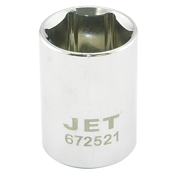 1/2" DR x 10mm Regular Chrome Socket - 6 Point