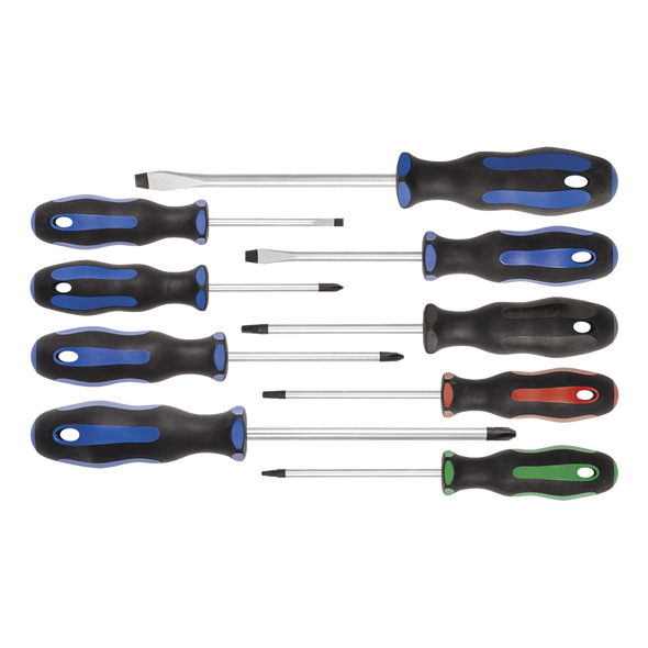 9 PC Ergonomic Screwdriver Set - JT720523