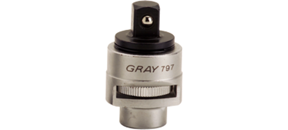Gray Tools Reversible Ratchet Adapter 1/2" Drive X 2-1/2" Long - (GRT797)