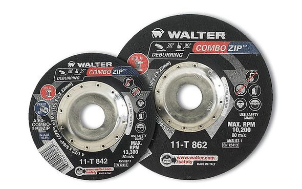 Walter Combo Zip, Diameter(in) 5