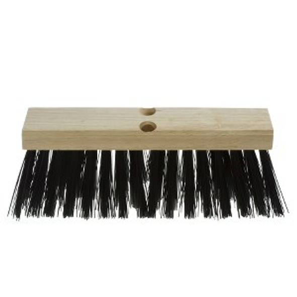 Synthetic Fibre-Coarse Sweep-Street/Stable Push Broom Head-14"