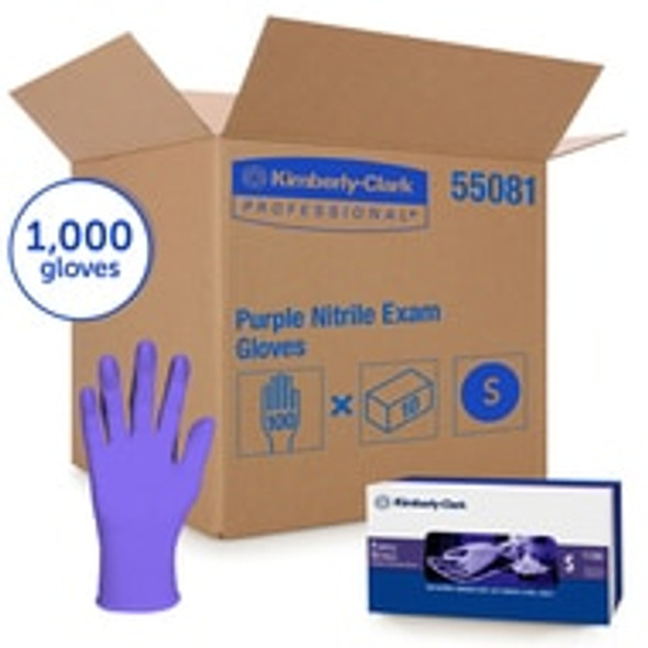 PURPLE NITRILE PF XLARGE - (KCS55084)