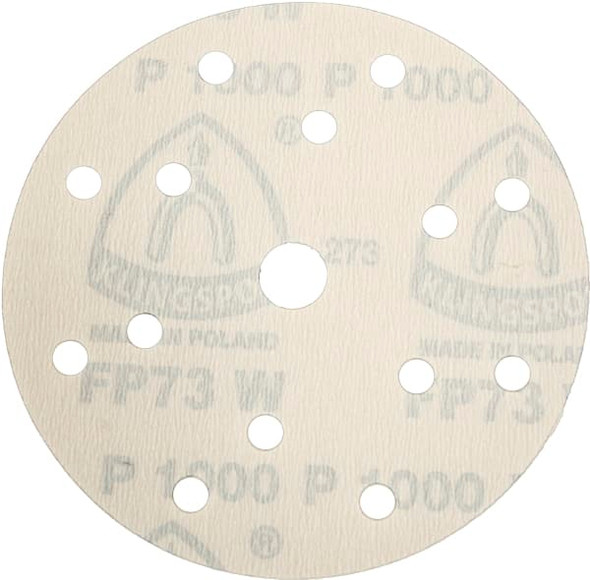 5" X NH 120 G FP 73 BWK Disc with Film Backing, Self-Fastening (Hook & Loop) - (EA321941)