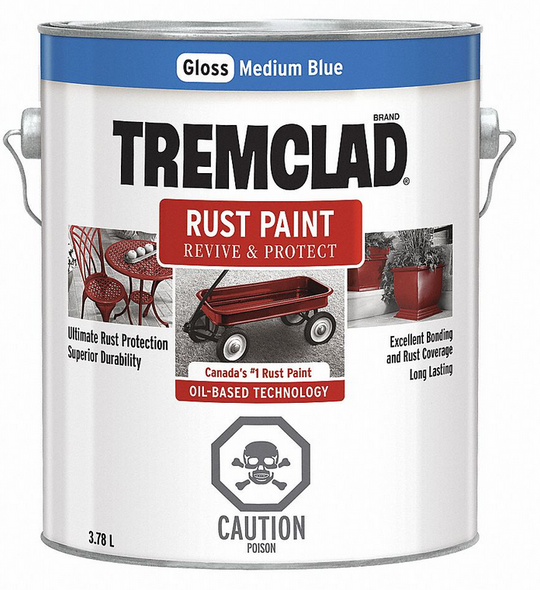 Rust paint  -  Medium bleu  -  (RO27009X155)