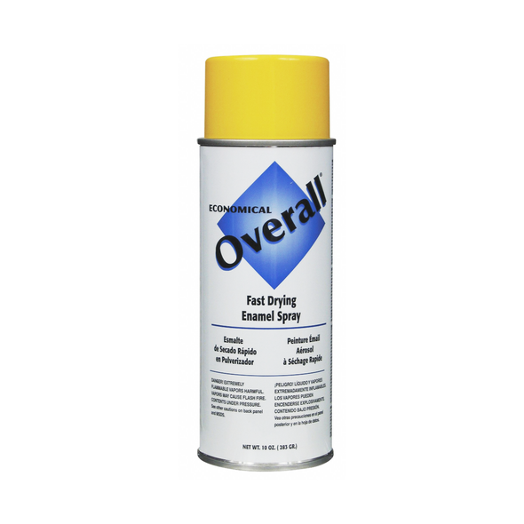 Overall® Economical Enamel Aerosol  -  Yellow  -  (ROV2409830)