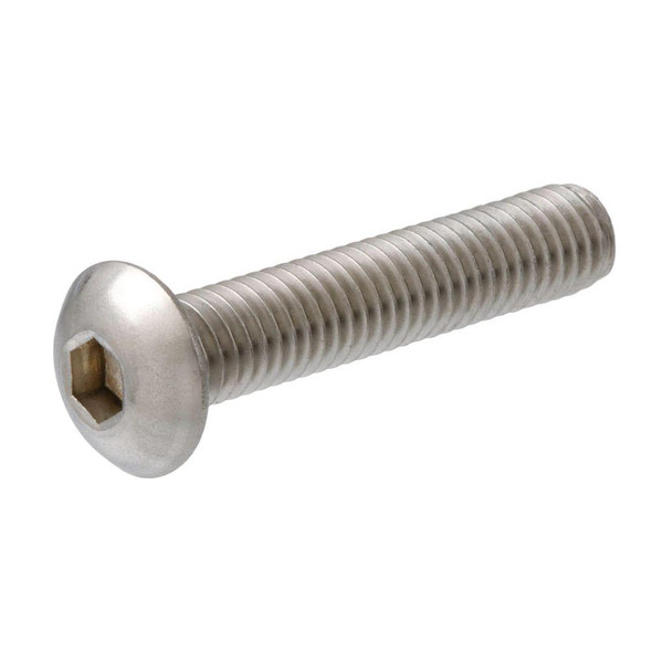 M8 x 16 Button Head Socket Cap A2 Stainless - (CSBSM8-16A2)