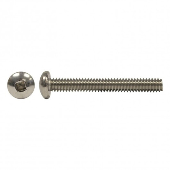 6-32 x 3/4" 18.8 Stainless Round head Robertson Machine Screw - (PC5109-089)