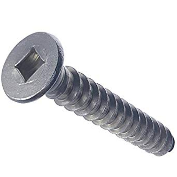 #8 x 1-1/2" 18.8 Stainless Flat Head Robertson Tapping Screw - (PC5162-145)